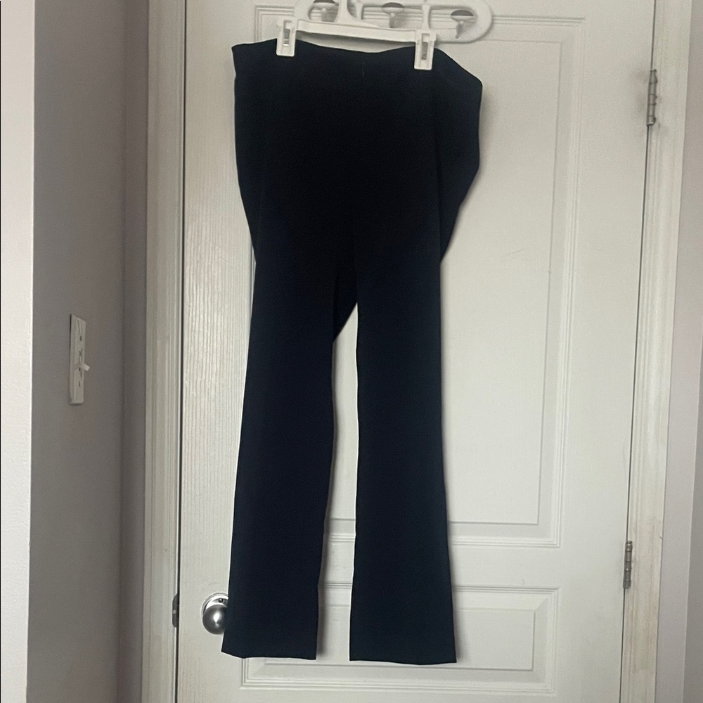Elegant Black Flare Women's Pants